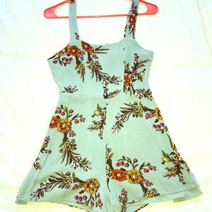 Floral Mini Romper